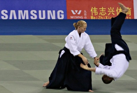 Aikido is about harnessing the opponent's strength. It looks effortless, impressive, and yet we realise that we won't learn much just by looking.